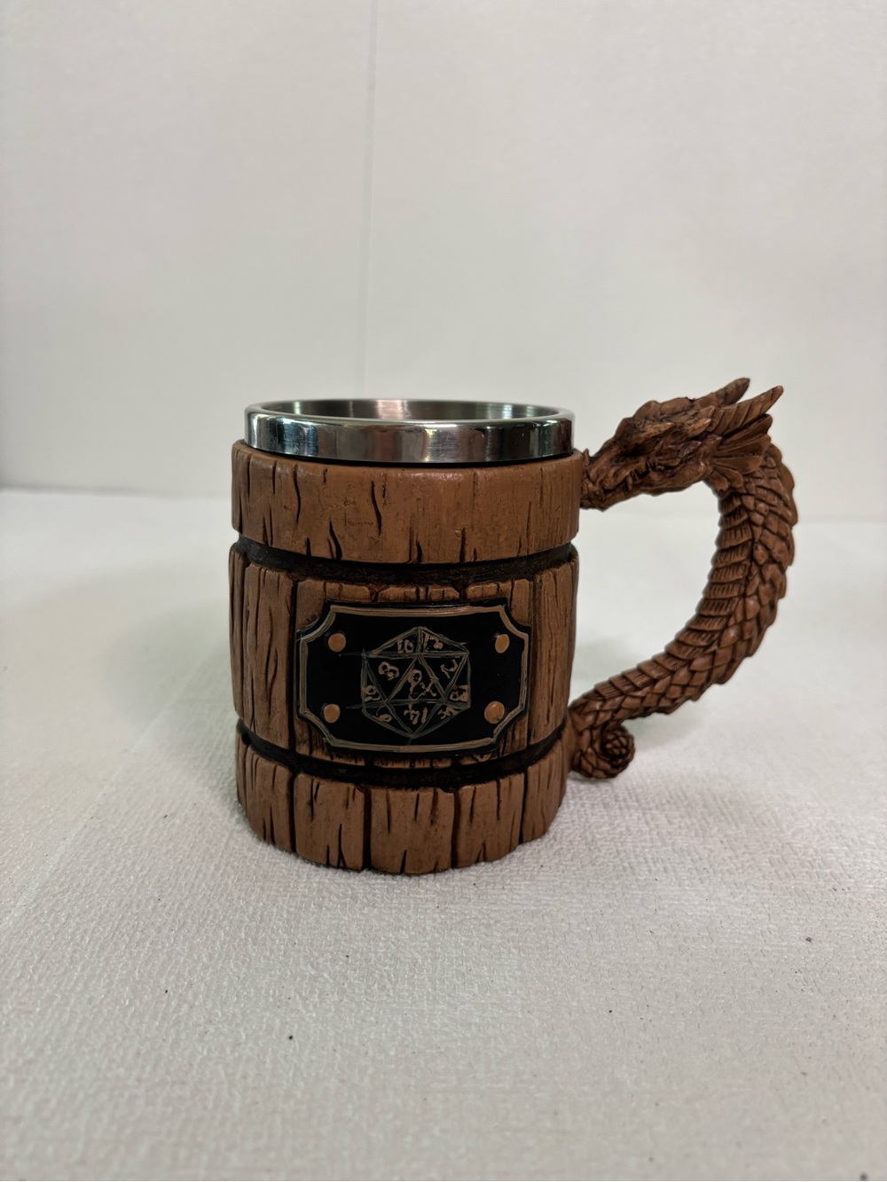 Dragon Handle Tankard Mug